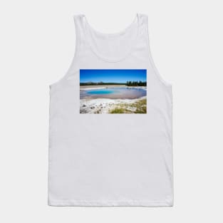 Opal Pool Yellowstone National Park Wyoming Tank Top